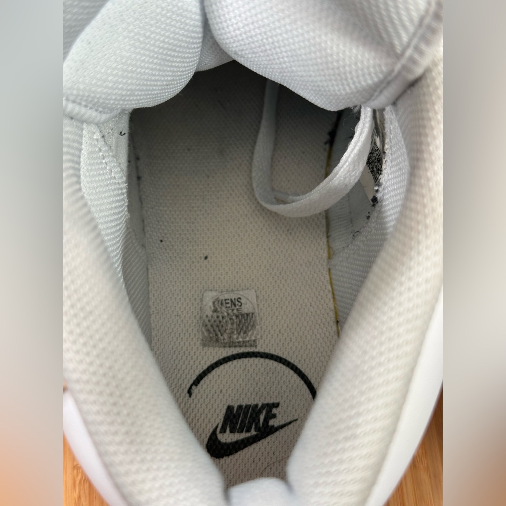 NIKE MENS Court Royale 2 Mid "White Onyx" Size 10 - Picture 5 of 14